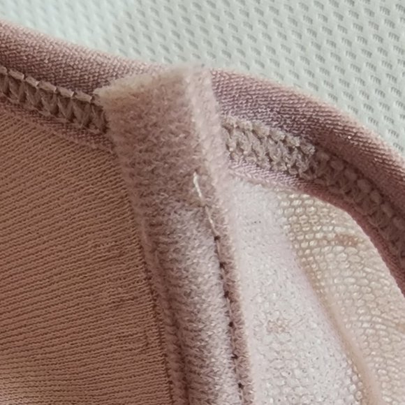 XL/34DD Stretch Mesh Bustier Snap Crotch Bodysuit- UNWORN -repaired factory flaw - Picture 9 of 11